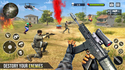 Modern Fire Battleground Squad screenshot 1