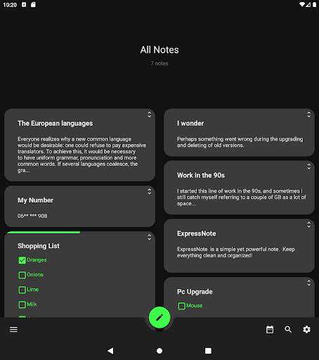 Express Note - Realtime Shopping List & Calendar screenshot 11