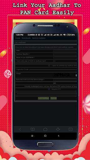 पैन कार्ड  Apply करें ऑनलाइन: Link Aadhar To PAN screenshot 3