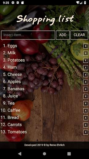 R-Store - The simple grocery shopping list screenshot 2