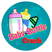 Frozen Baby Bottle Crush Game icon