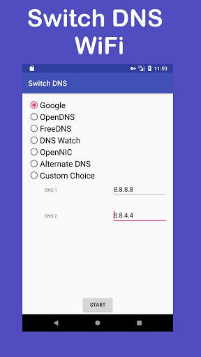 Switch DNS (WiFi / Bluetooth / 3G / 4G / LTE) screenshot 1