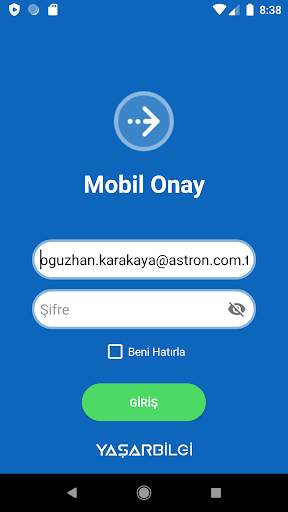 Astron Mobil Onay screenshot 1