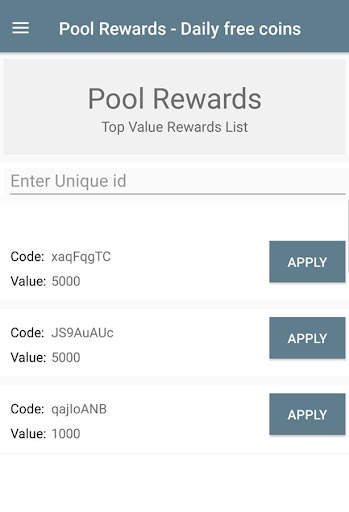 Pool Rewards - Daily Free Coins screenshot 4