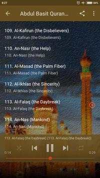 Qari Abdul Basit Full Quran Mp3 screenshot 1