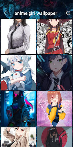 anime girl wallpaper screenshot 5