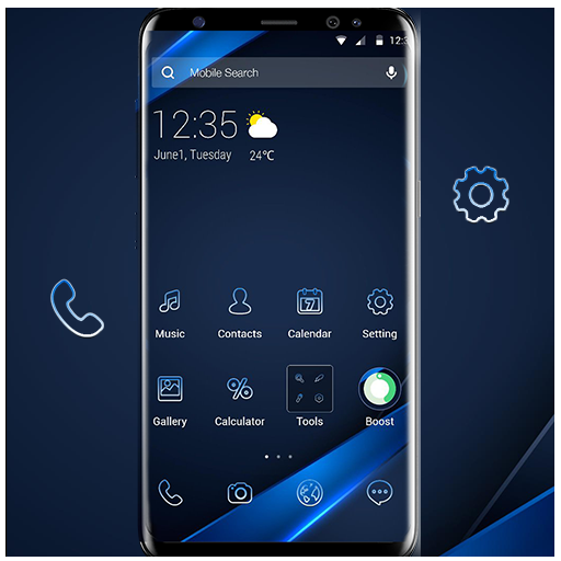 Metal APUS Launcher Theme icon