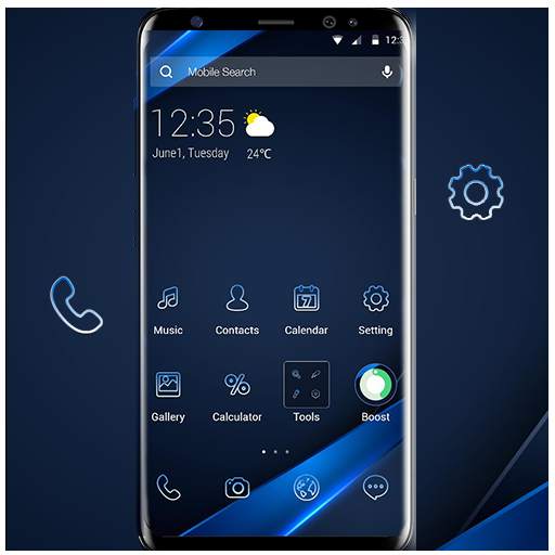 Metal APUS Launcher Theme 2.0.1001
