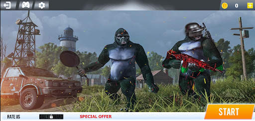 Gorilla G Unknown Shooting 3D screenshot 5