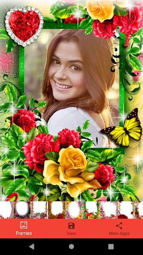 Flowers Photo Frame Editor screenshot 4