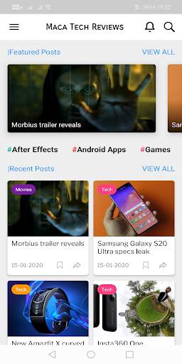 Tech News screenshot 1