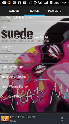Music Player Suede screenshot 2