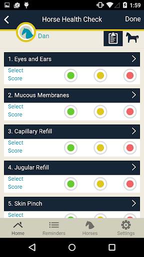 Horse Health Tracker 2 تصوير الشاشة