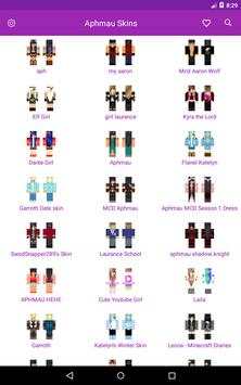 Aphmau Skins for Minecraft PE screenshot 7
