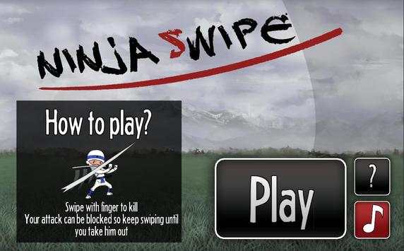 Ninja Swipe screenshot 1