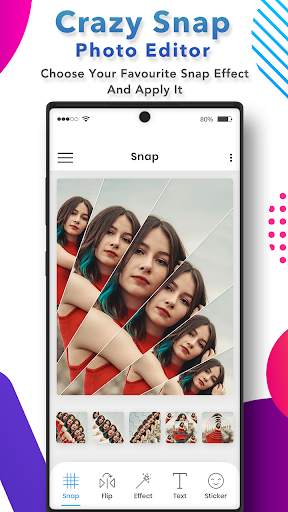 Crazy Snap Photo Effect : Mirror Photo Effect screenshot 1
