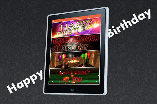 Happy Birthday Video Maker screenshot 3