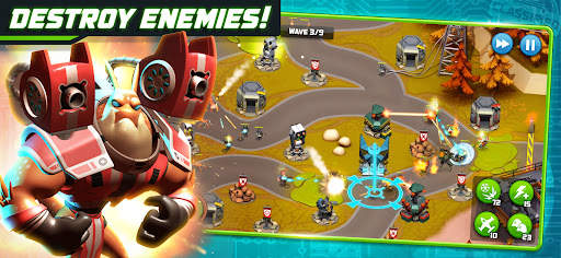 Alien Creeps - Tower Defense screenshot 2