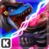 Dinowar: Mosa vs Dark T-Rex icon