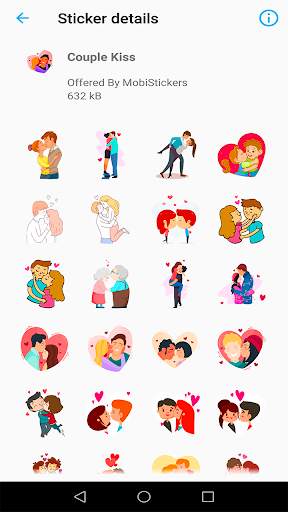 WAStickerApps Bisou screenshot 1