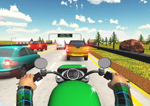 Moto Hill Racing screenshot 1