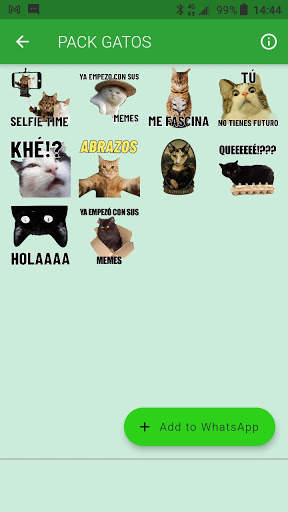 Stickers graciosos para Whatsapp screenshot 1