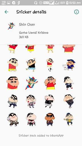 Stickery-Whatsapp stickers,WAstickerApps screenshot 6