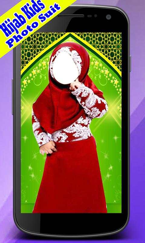 Hijab Kids Photo Suit Latest screenshot 1