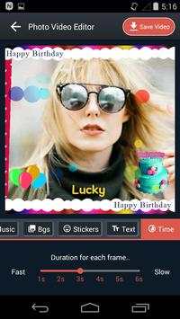 Photo Video Editor with Music - Photo Slideshow 3 تصوير الشاشة