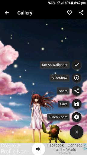 Anime Wallpapers (4K, Full HD) screenshot 1