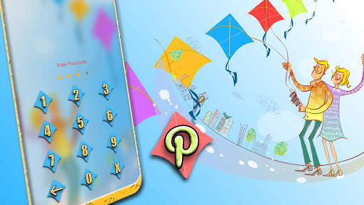 Couple Kite Launcher Theme screenshot 3