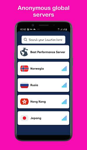 Si montoK BULE - VPN PLUS screenshot 3