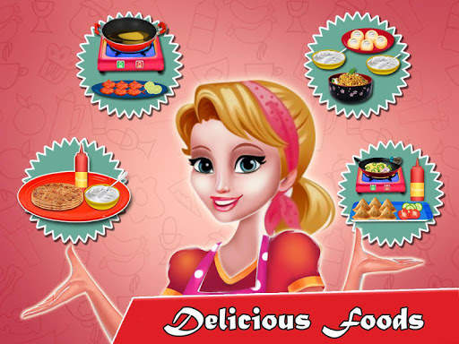 Indian  Food Restaurant And  Cooking Game screenshot 3