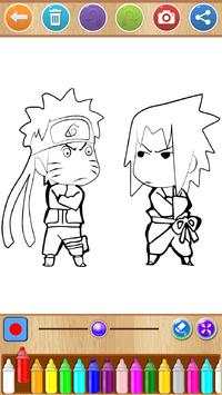 Naruto VS Sasuke Coloring Book screenshot 4