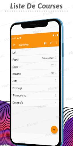 liste de courses en français screenshot 7