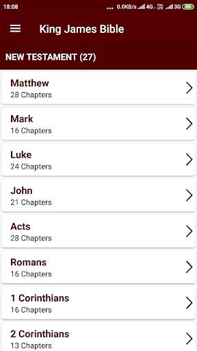Holy Bible : King James Bible screenshot 2