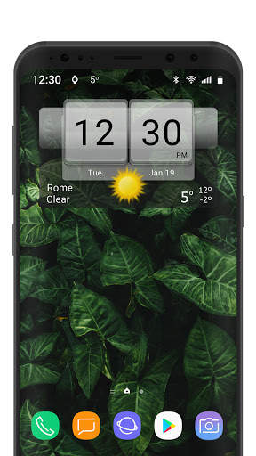 3D Flip Clock Theme Pack 02 screenshot 5