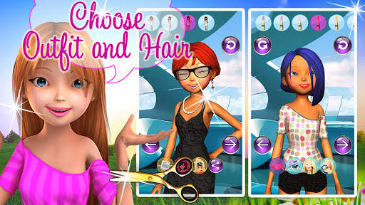 Princess 3D Salon - Girl Star screenshot 4