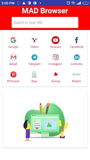 MAD Browser screenshot 1