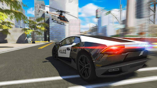Cop Car Driving Simulator: Police Car Chase Games screenshot 1
