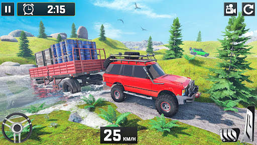 Simulator balap jip 4x4 nyata screenshot 6
