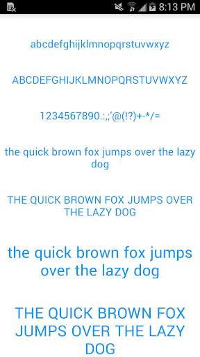 Color Fonts for FlipFont #1 1 تصوير الشاشة