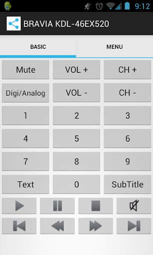TV Remote screenshot 1