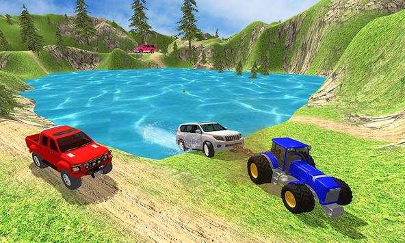 Tractor Towing Car Simulator Games screenshot 2