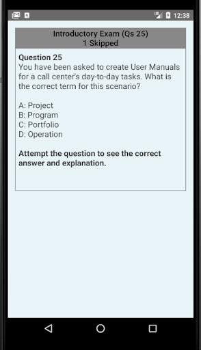 2021 PMP® Exam Simulator PMBOK® 6th Edition screenshot 8