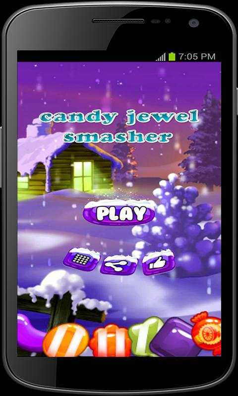 Candy Jewel Smasher-Crush Saga screenshot 4