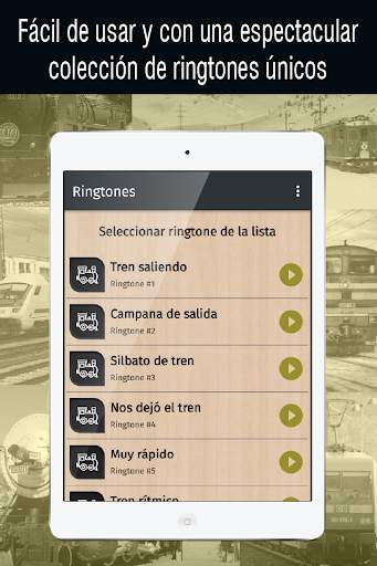 tonos de tren para celular, sonidos de trenes screenshot 7