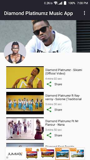 Diamond Platnumz Music App (Unofficial) screenshot 1