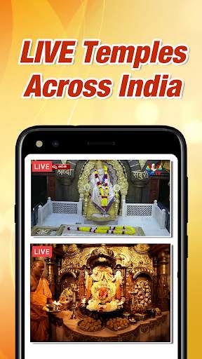 Temple Live Darshan, Aartis, Pujas, Gods & Gurus screenshot 5