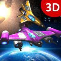 Space Battle: Spaceships War among Stars Fire 3D logo